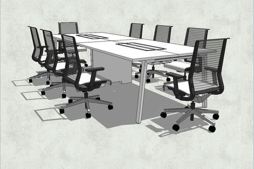 高效辦公空間的構(gòu)建 精品會(huì)議室長(zhǎng)桌椅SU模型素材與專業(yè)攝像制作服務(wù)